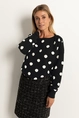 Trui met polkadots