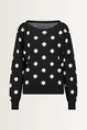 Trui met polkadots