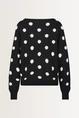 Trui met polkadots