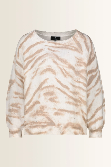Trui met zebraprint Monari