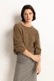 Trui tweed-look lurex