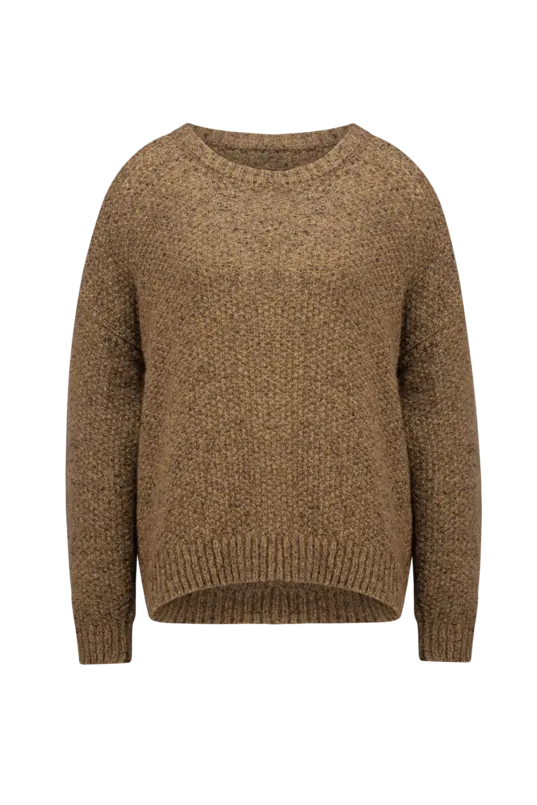 Trui tweed-look lurex