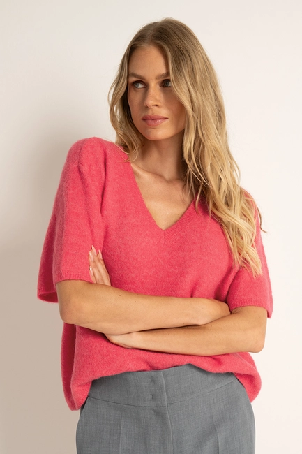 Trui van zachte alpaca wolmix