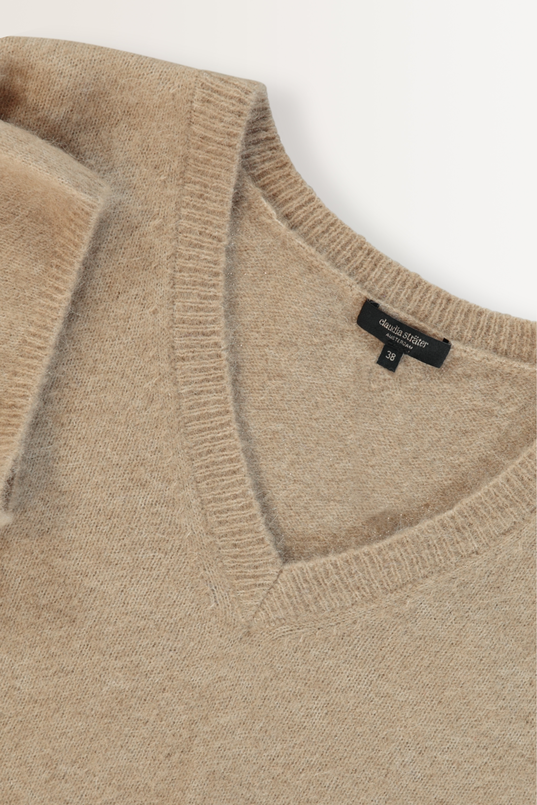 Trui van zachte alpaca wolmix