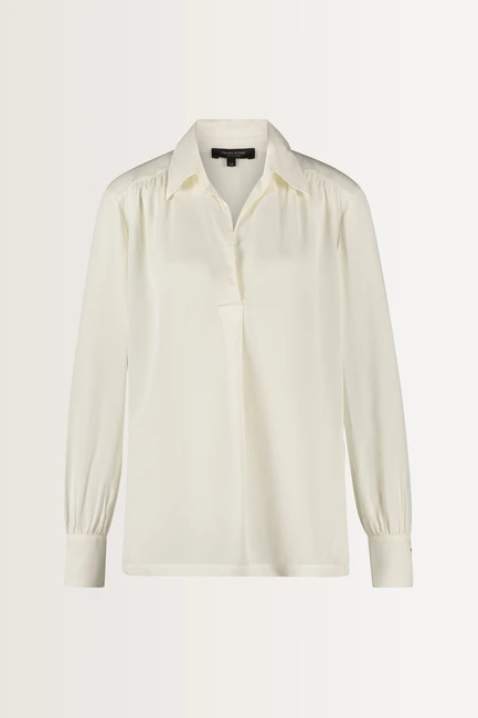 Tuniekblouse in crêpe