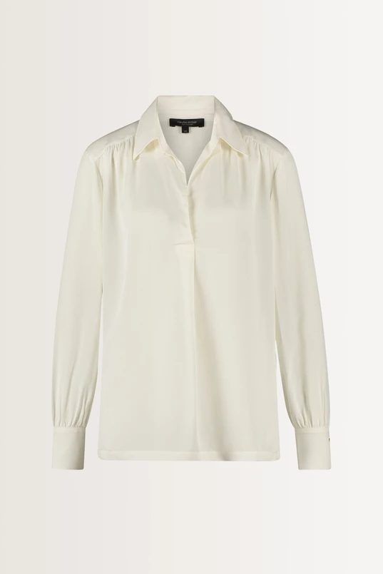 Tuniekblouse in crêpe