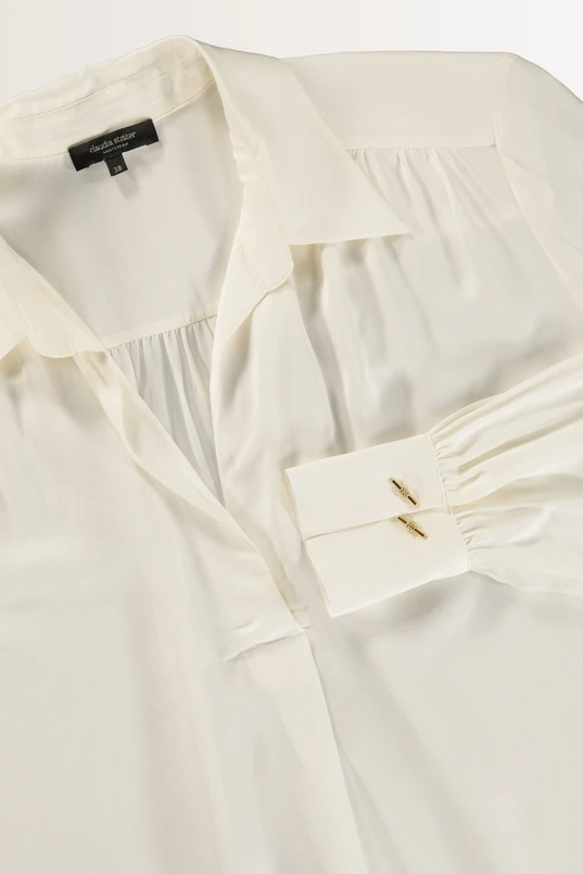 Tuniekblouse in crêpe