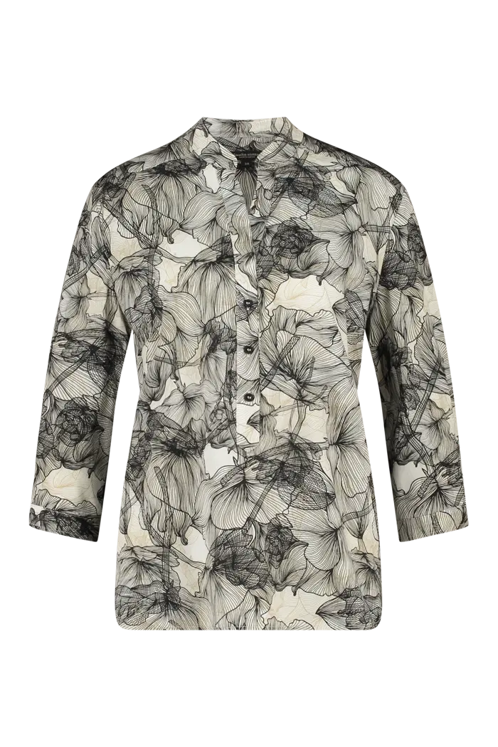 Tuniekblouse met print