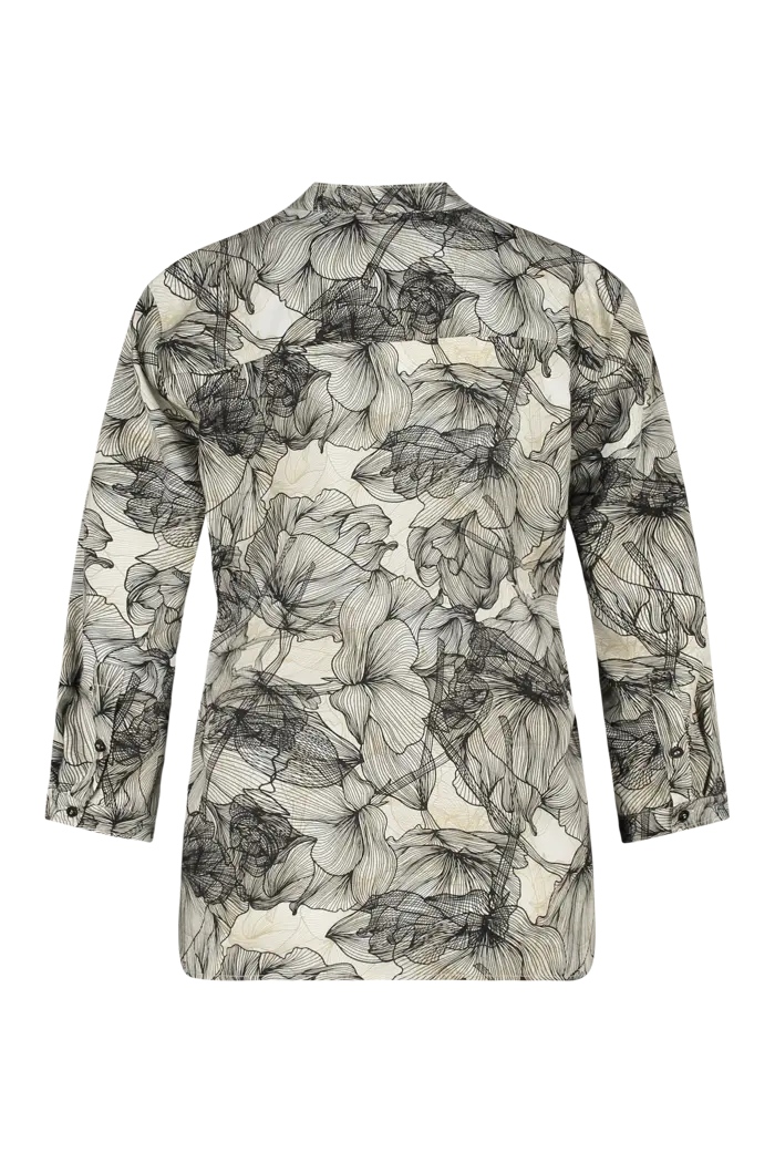 Tuniekblouse met print