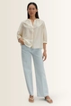 Tuniekblouse met subtiele glans Zamida Someday