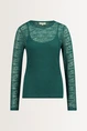 Turtleneck kanten top