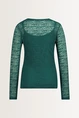 Turtleneck kanten top