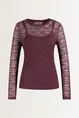 Turtleneck kanten top