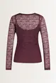Turtleneck kanten top