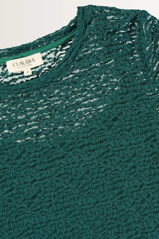 Turtleneck kanten top