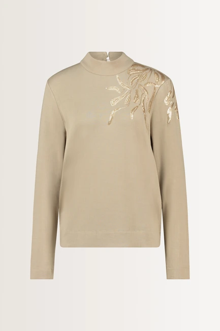 Turtleneck met pailletten
