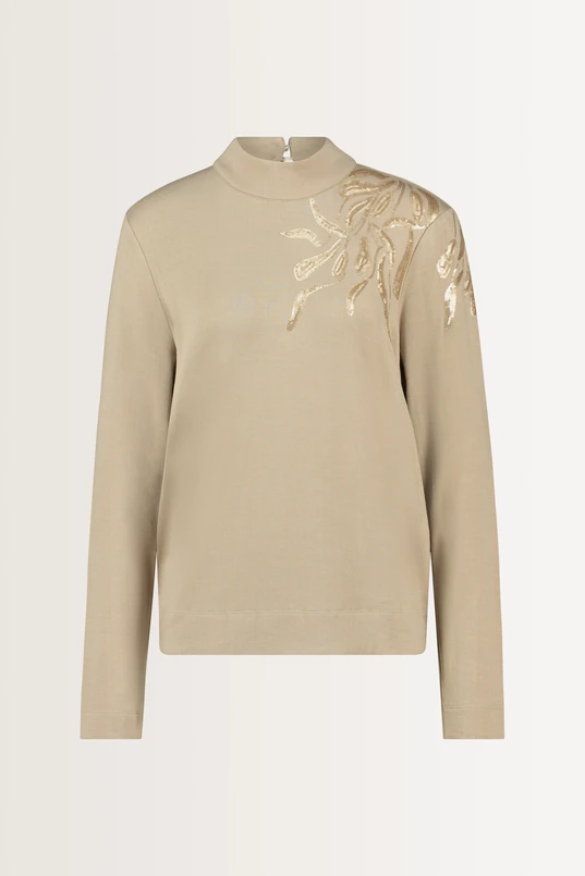 Turtleneck met pailletten