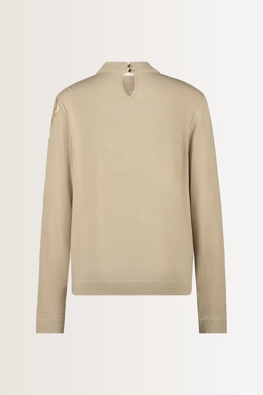 Turtleneck met pailletten