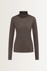 Turtleneck top in cashmeremix