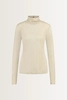 Turtleneck top in cashmeremix