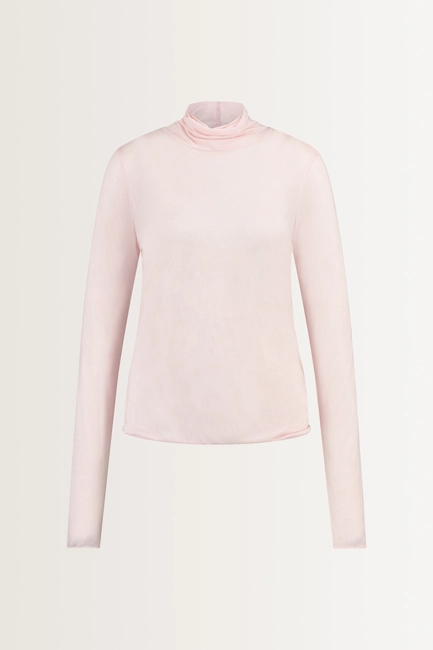 Turtleneck top in cashmeremix