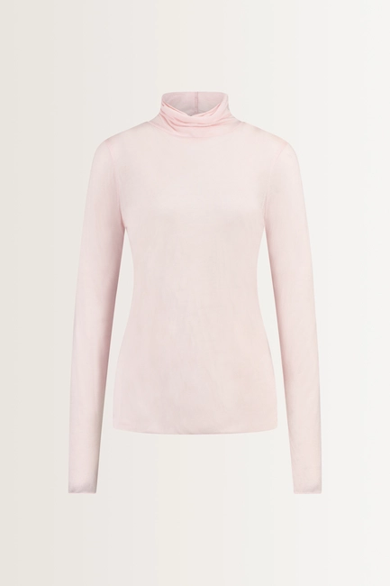Turtleneck top in cashmeremix