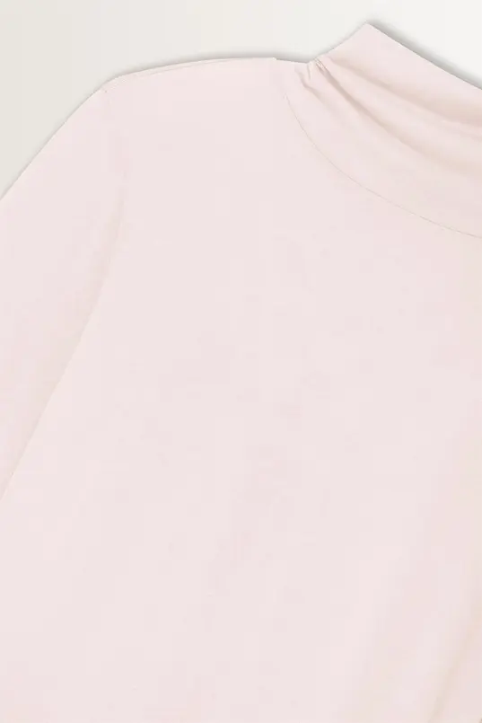 Turtleneck top in cashmeremix