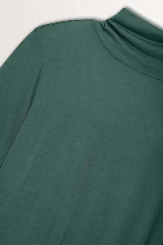 Turtleneck top in cashmeremix
