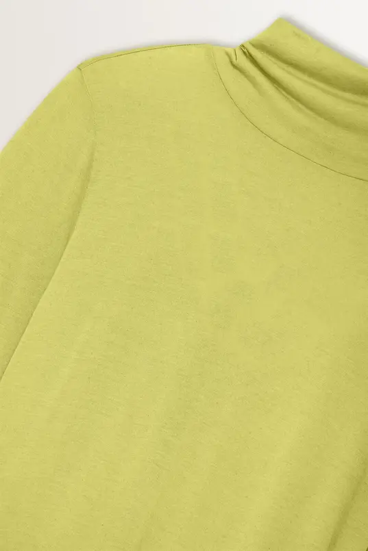 Turtleneck top in cashmeremix