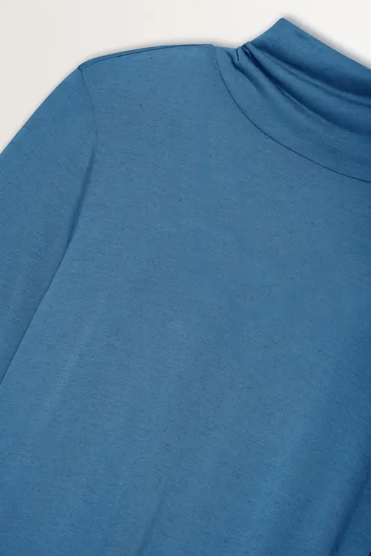 Turtleneck top in cashmeremix