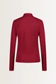Turtleneck top met rimpeldetails