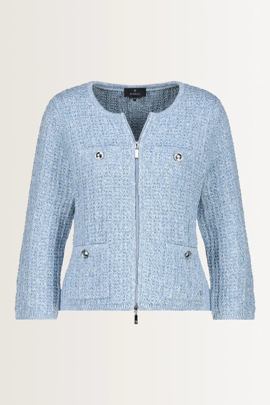 Tweed-look vest Monari