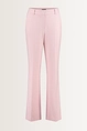 Tweed pantalon met flared pijp