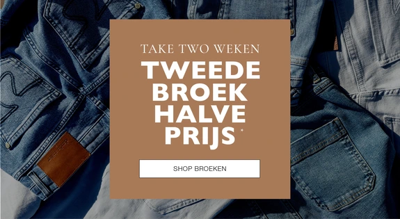 tweede broek halve prijs