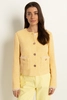 Tweedlook blazer franjedetails