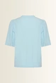 V-hals blouse in lichte structuur