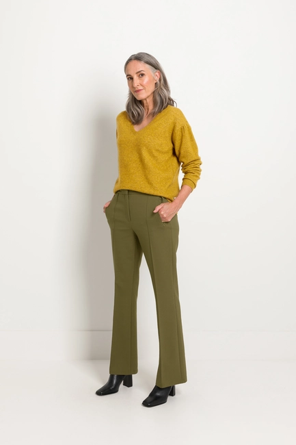 V-hals trui met cashmere