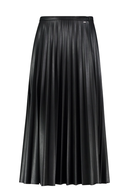 Vegan leather rok