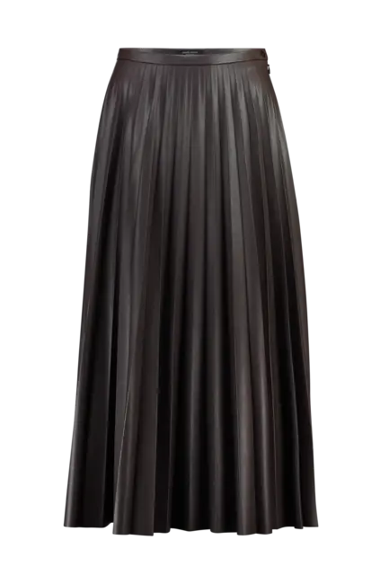 Vegan leather rok