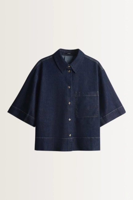 Verkorte denim blouse Zonna Someday