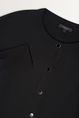 Vest glanzende knoopdetails