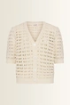 Vest in ajourbrei