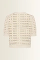 Vest in ajourbrei
