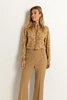 Vest luipaard jacquard