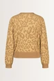 Vest luipaard jacquard