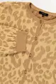 Vest luipaard jacquard