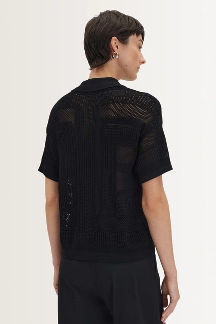 Vest met ajourbreisel Tiandra Someday