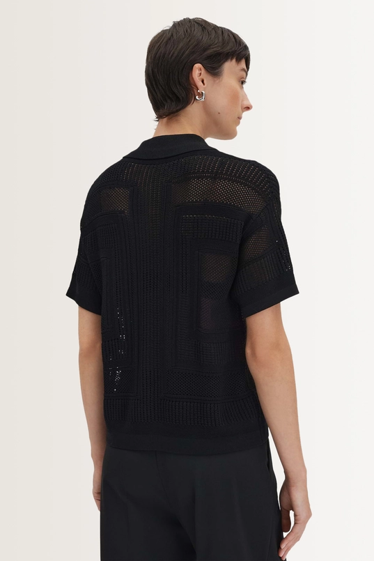 Vest met ajourbreisel Tiandra Someday