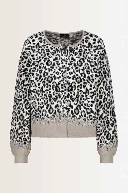 Vest met luipaardmotief Monari