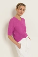 Vest met streepeffect en pailletten